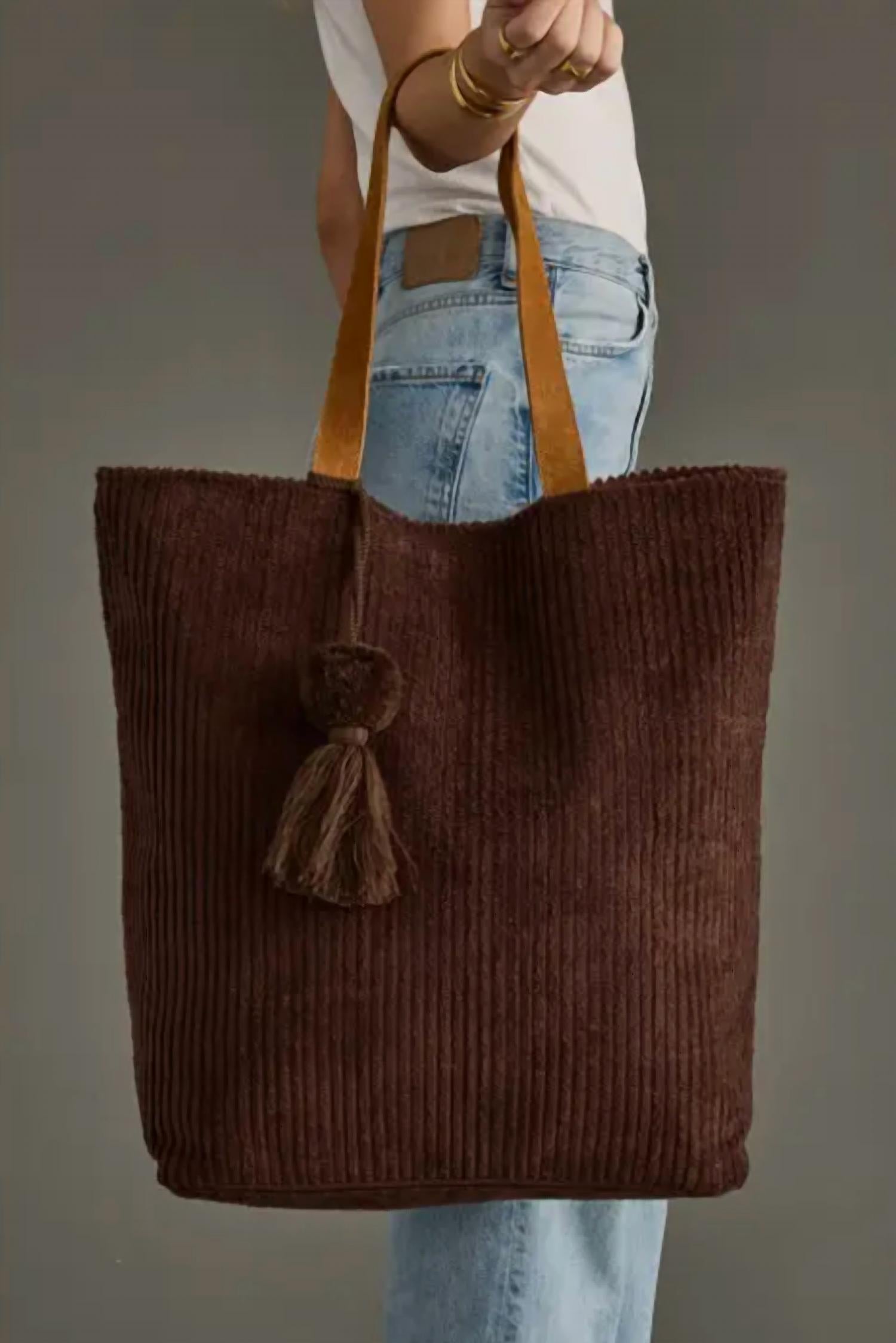 Panache Apparel - Corduroy Tote