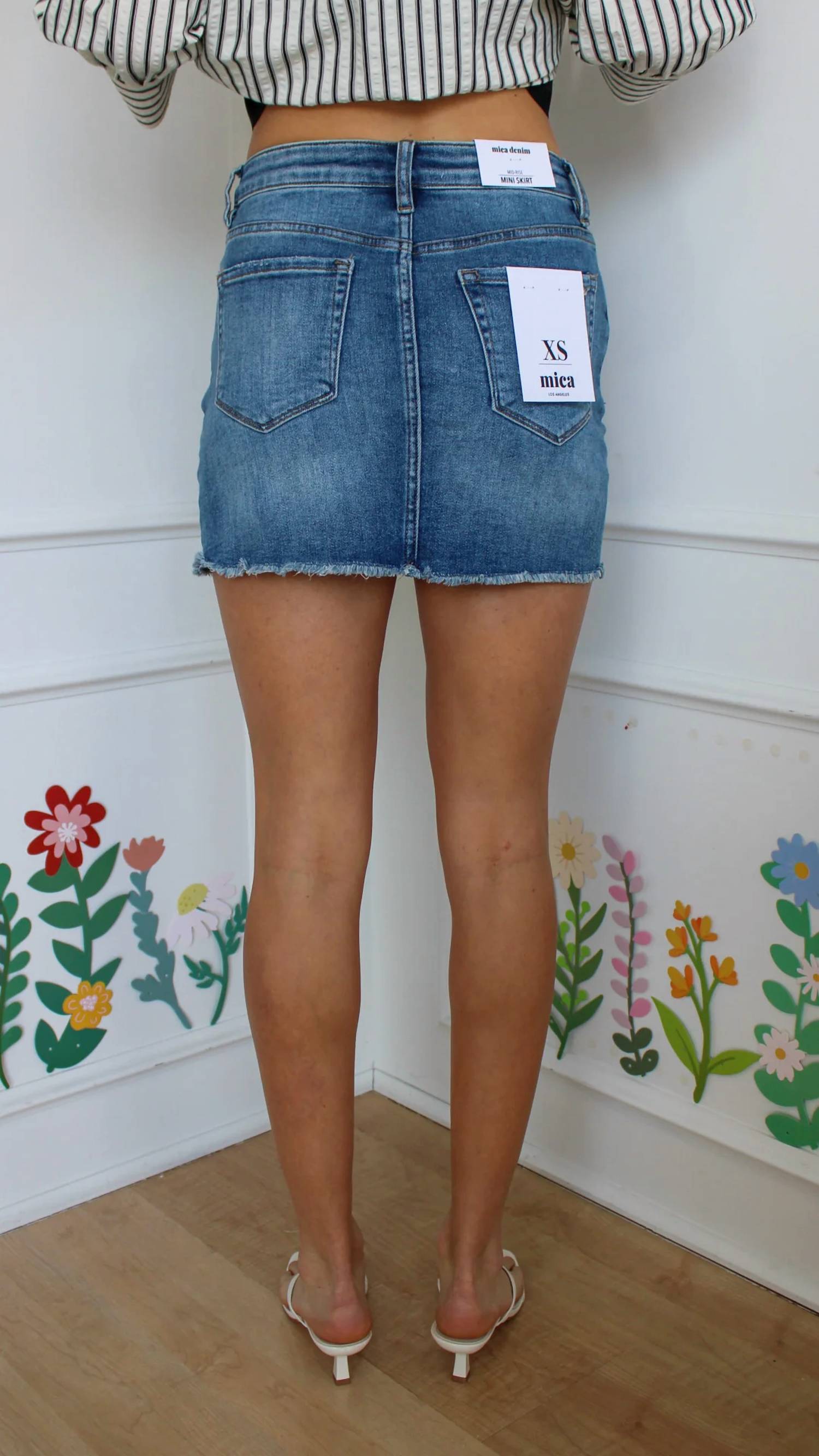 Mica Denim - Gracie Denim Skirt
