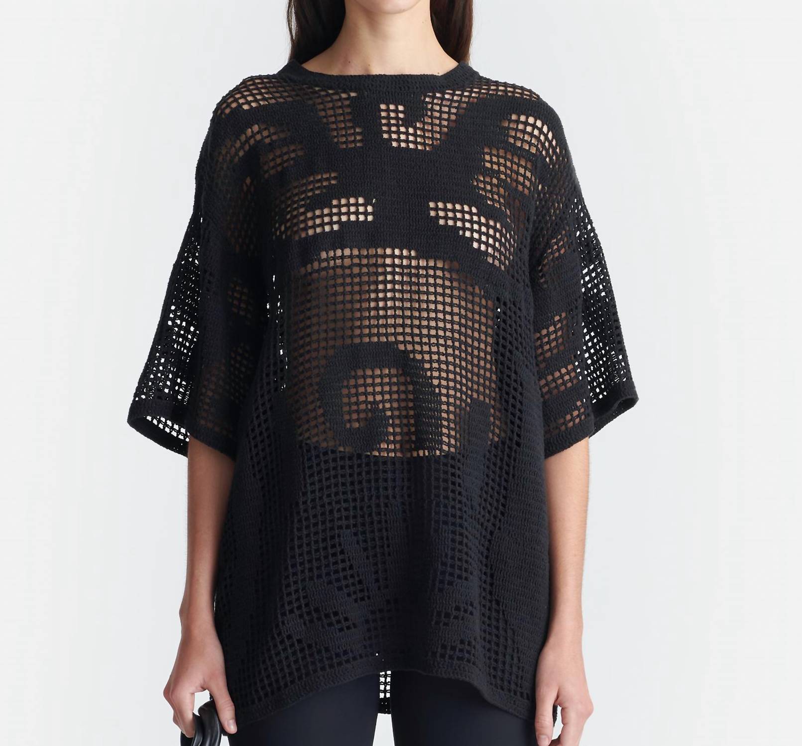 Nanushka - Crino Cotton Crochet Top