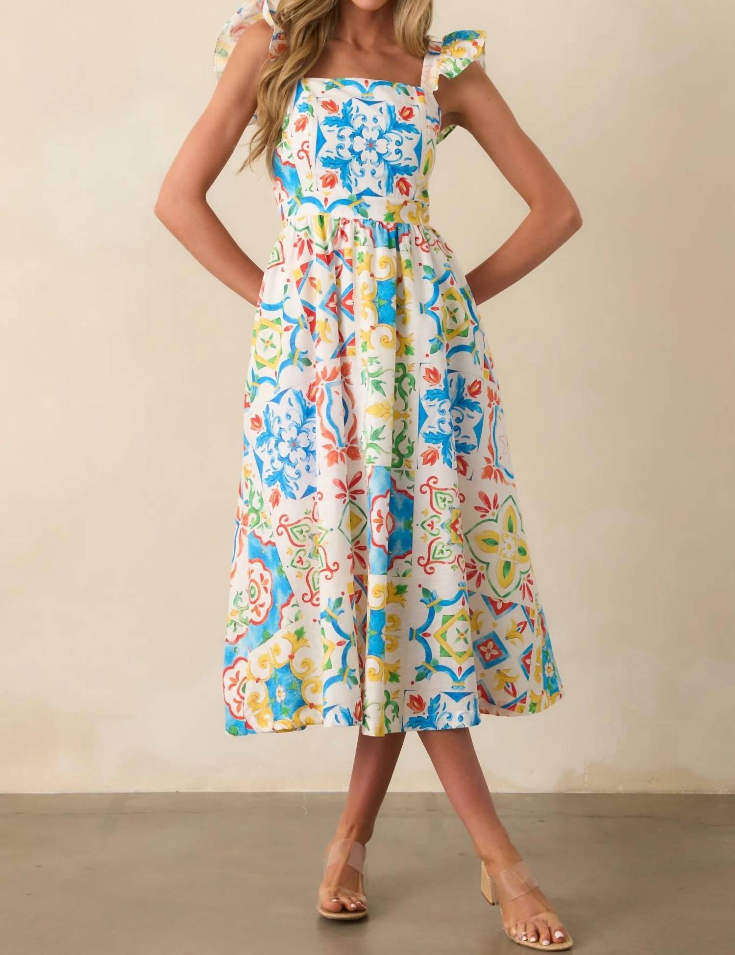 Prosperina - Nicola Ruffle Dress