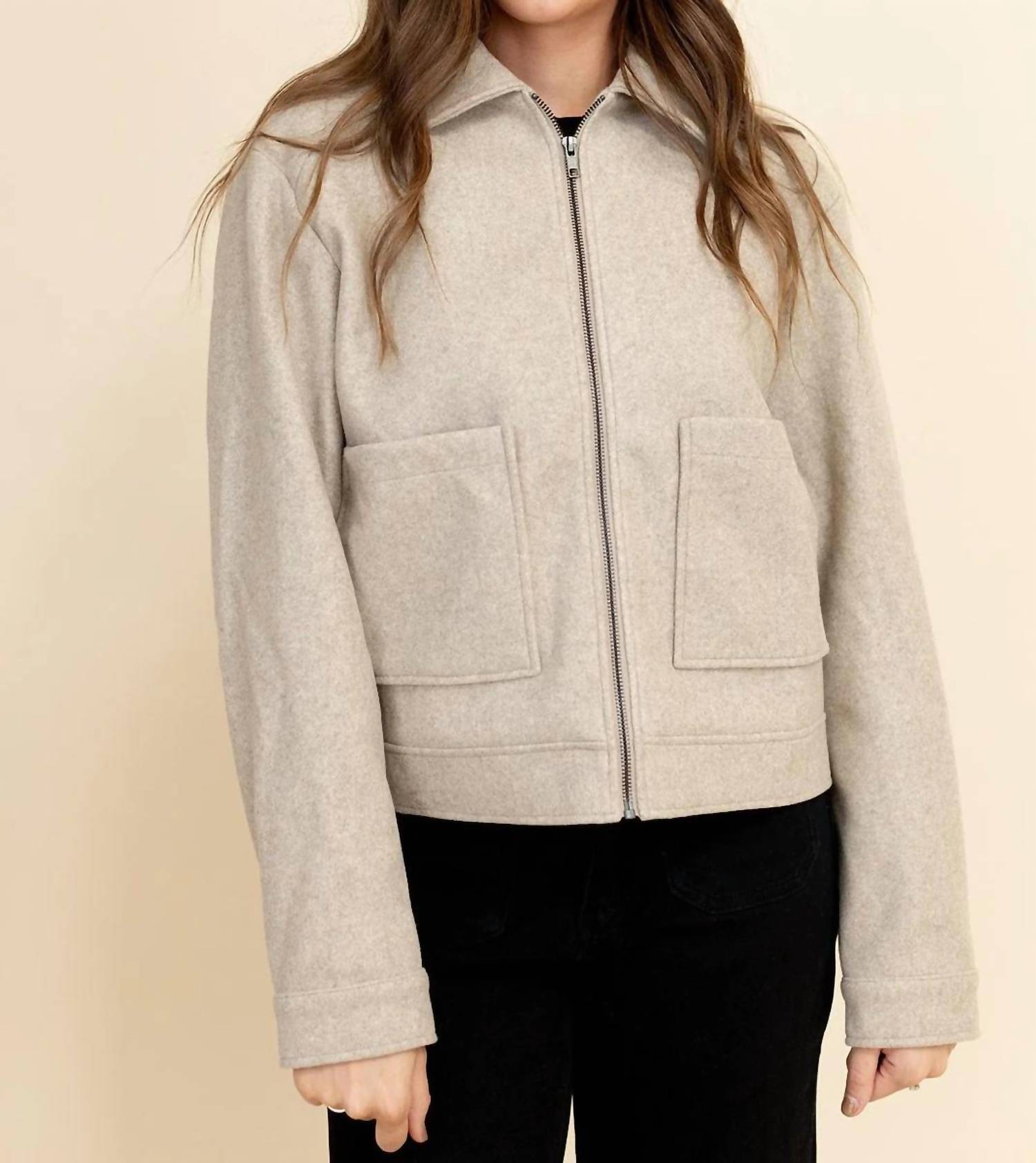 Tea N Rose - Journey Zip Up Jacket