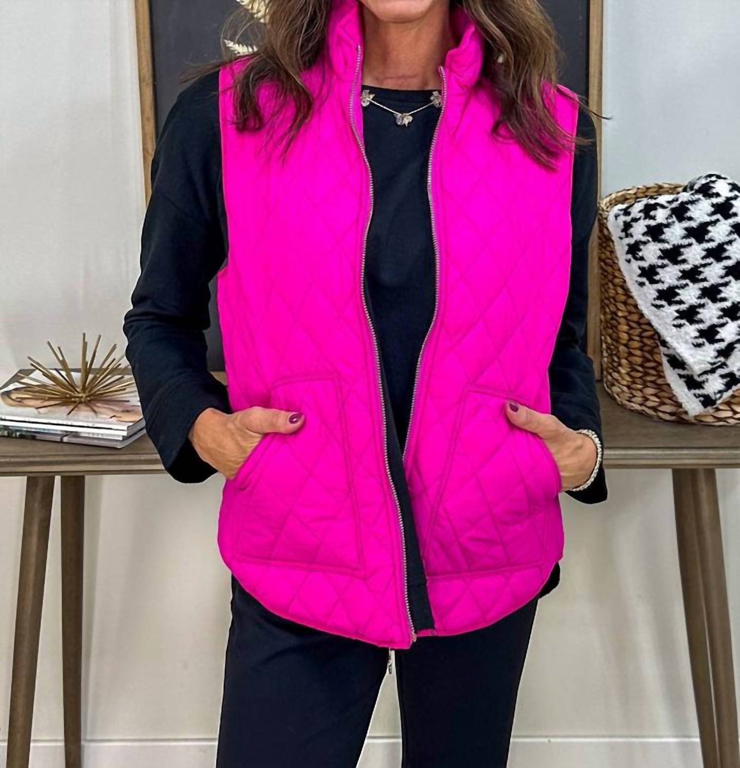Aryeh - Quilted Puffy Vest