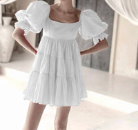 Erika Peña - Aja Ruffle Detail Mini Dress