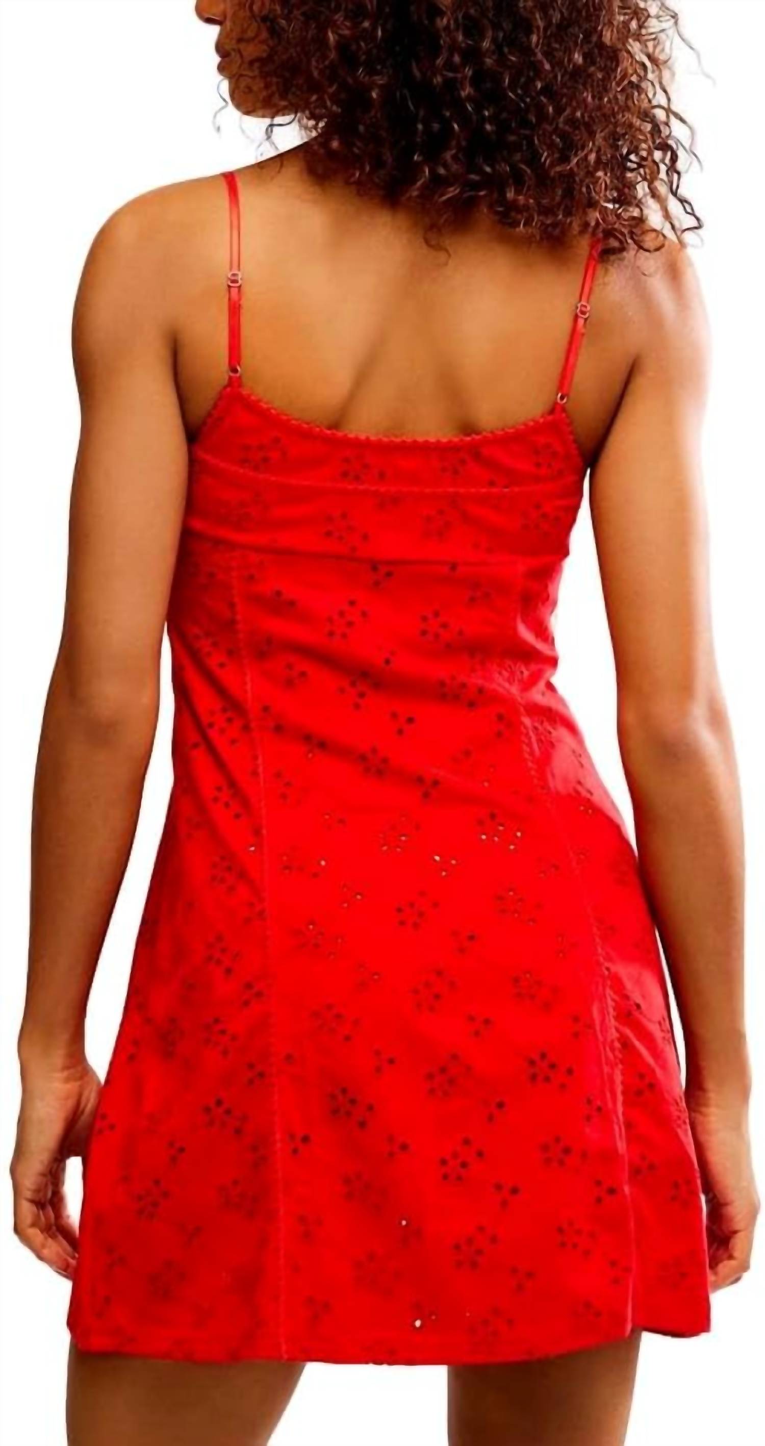 Free People - Full Bloom Mini Slip Dress