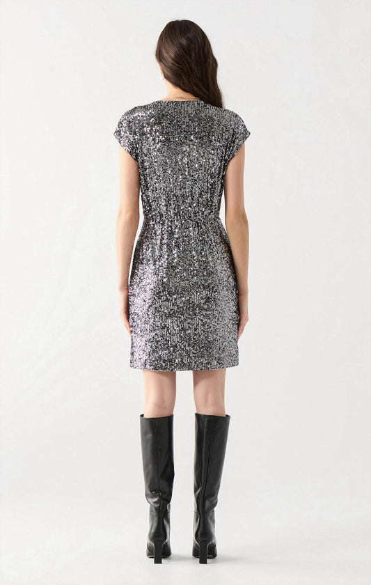 Dex - Cap Slv Sequin Dress