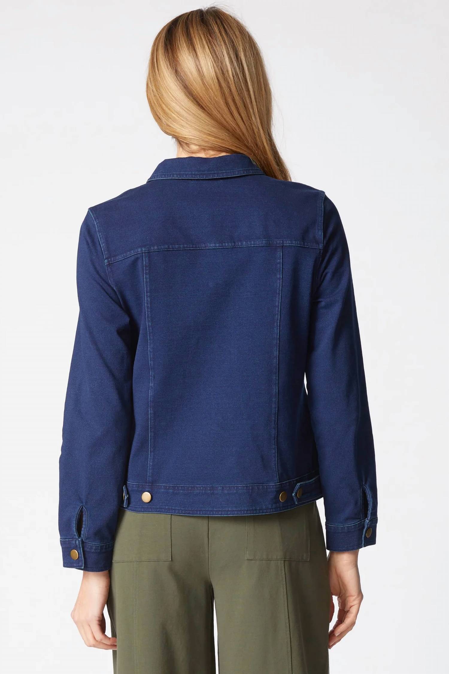Habitat - Stonewash City Knits Jean Jacket - Plus