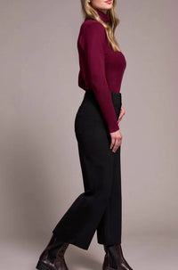 Tribal - High Rise Capri Pants With Pockets