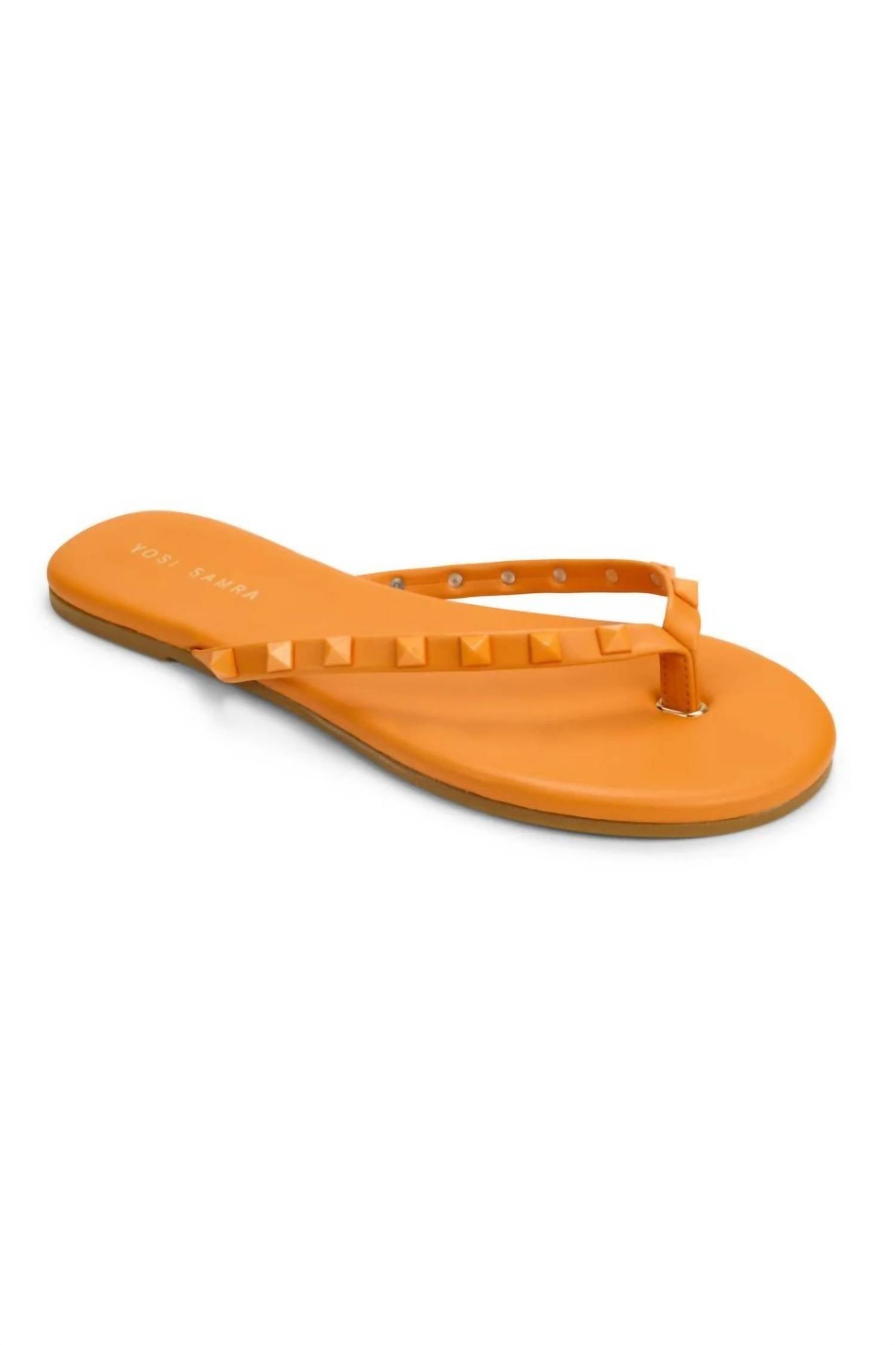 Yosi Samra - Women's Rivington Stud Flip Flop Sandals