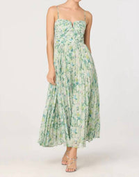 Astr - Bayley Pleated Midi Dress