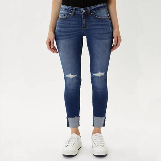 Curvy Ultra Highrise Cuffed Jeans