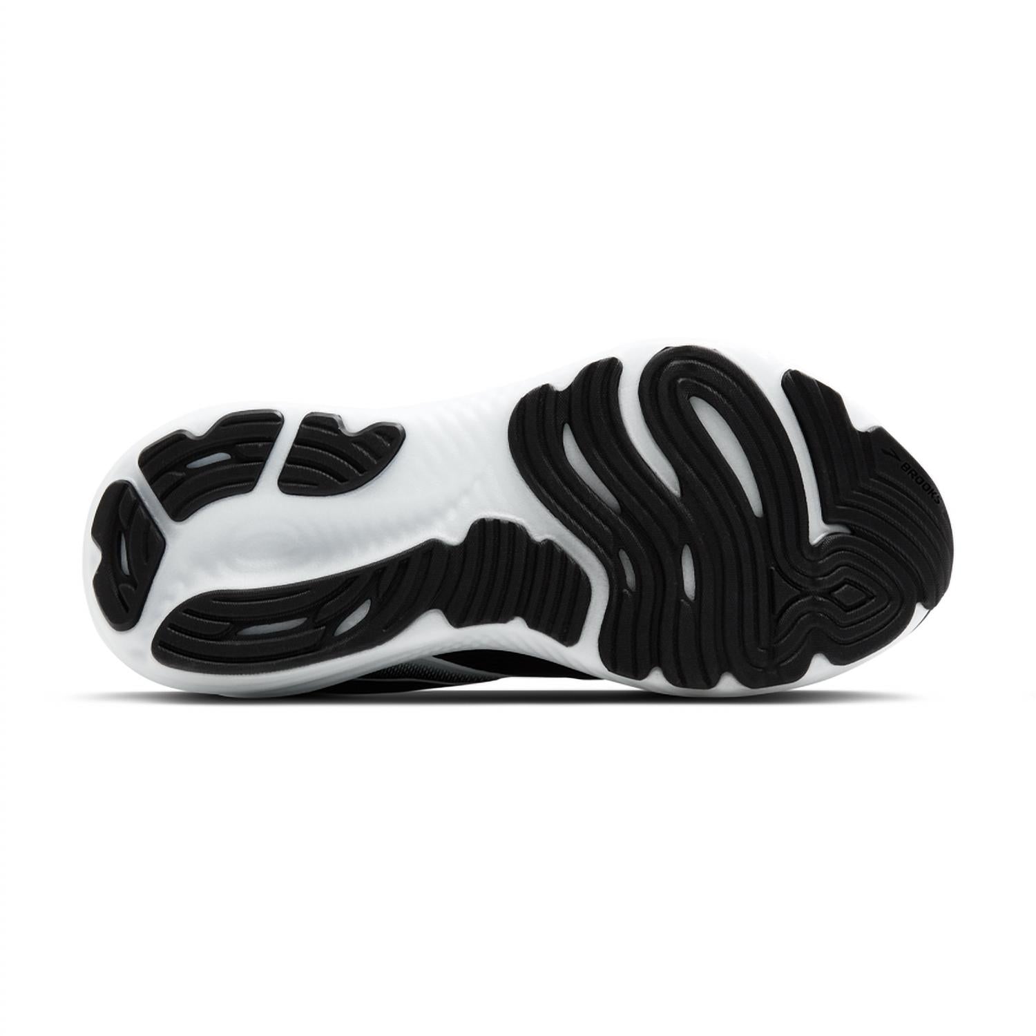 BROOKS Men's Glycerin 22 Running Shoes in black grey white 3 - men's sneaker - view 6