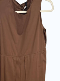 Pier Antonio Gaspari Women's Poplin Overall in date - women's pants - detail view