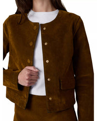 Joe'S Jeans - Flocked Faux Suede Jacket
