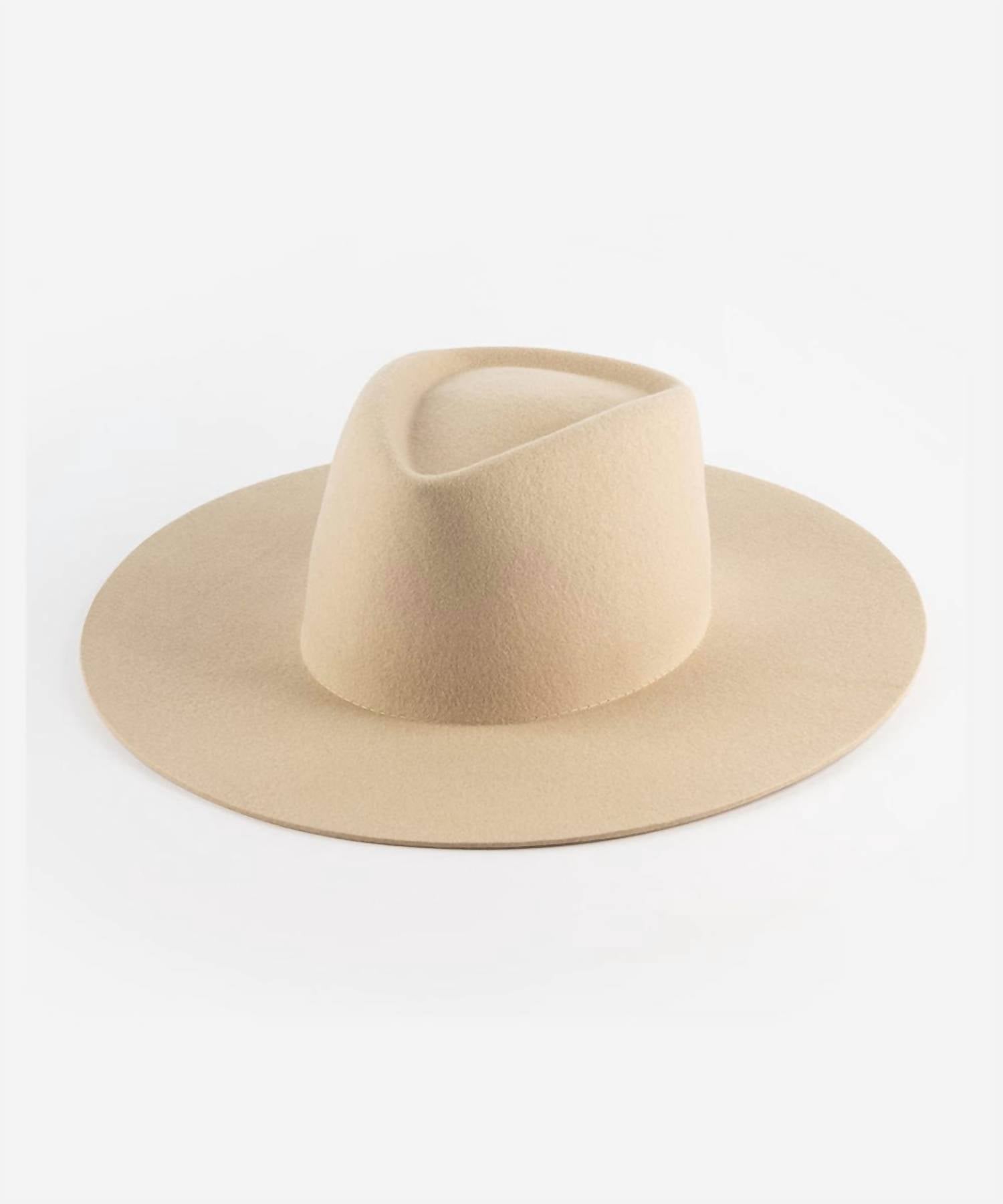 Gigi Pip - Women's Dakota Triangle Crown Wide Brim Hat