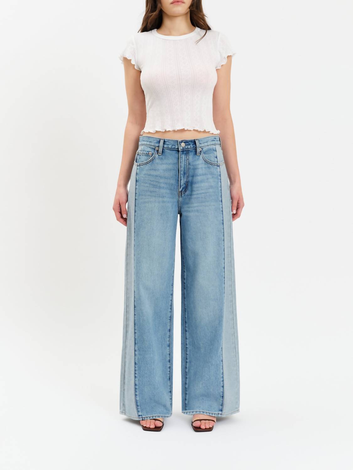 DAZE Wanderer Palazzo Jean in coasting - women's jeans
