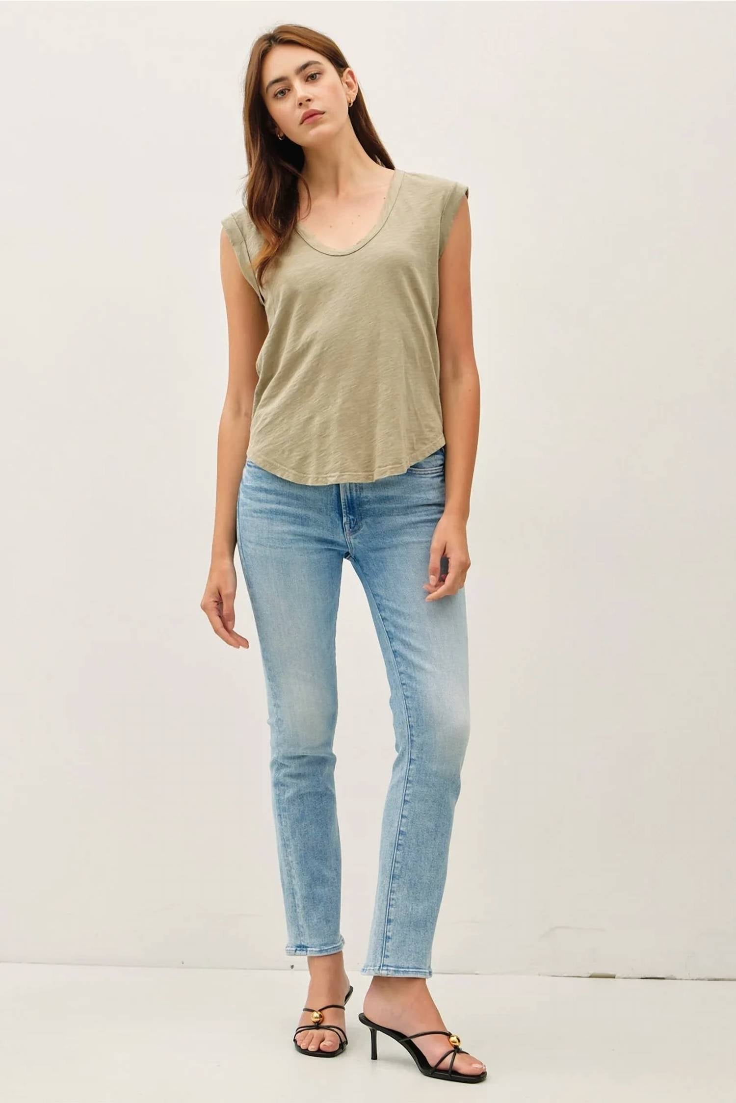 Be Cool - Rhonnie Cap Sleeve Top