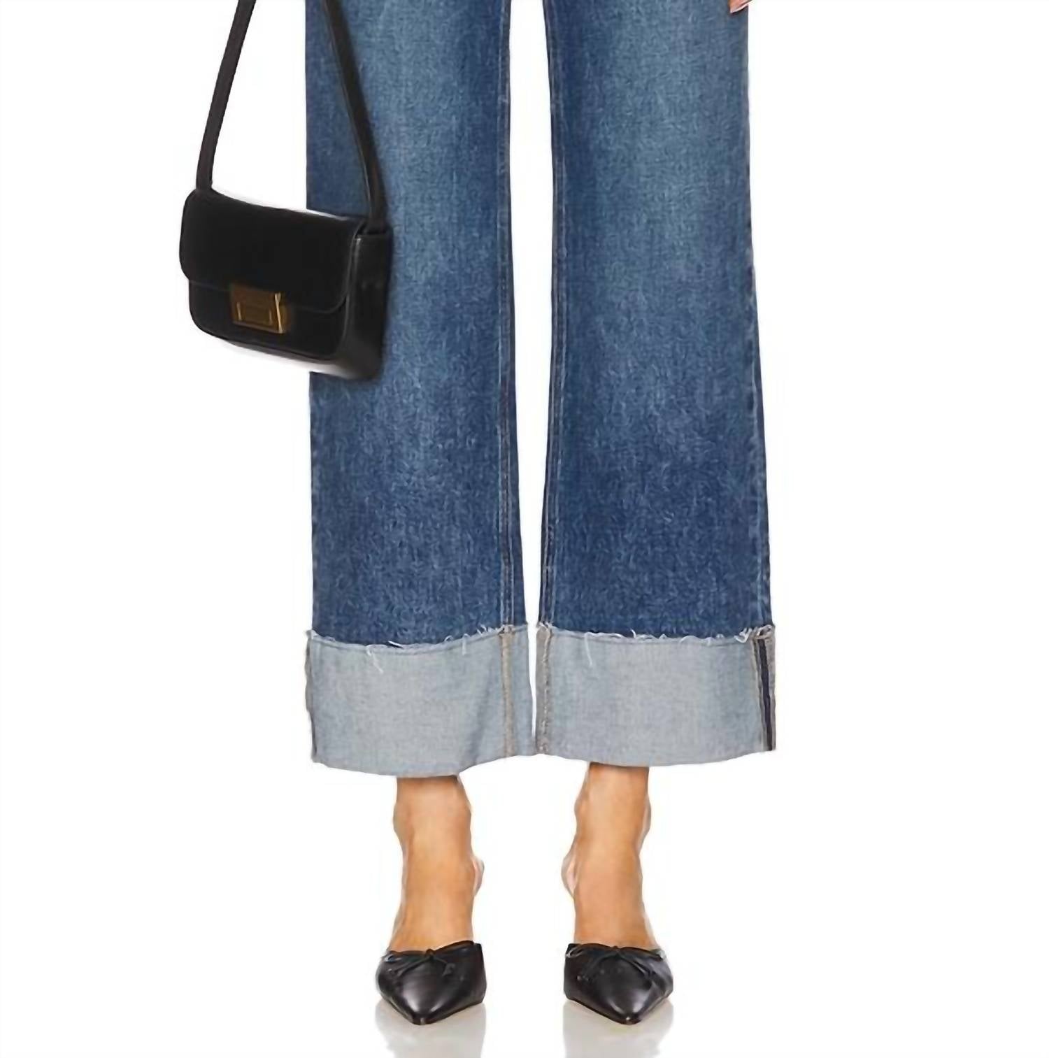 Hudson - Rosie High-rise Wide Leg Ankle Jean