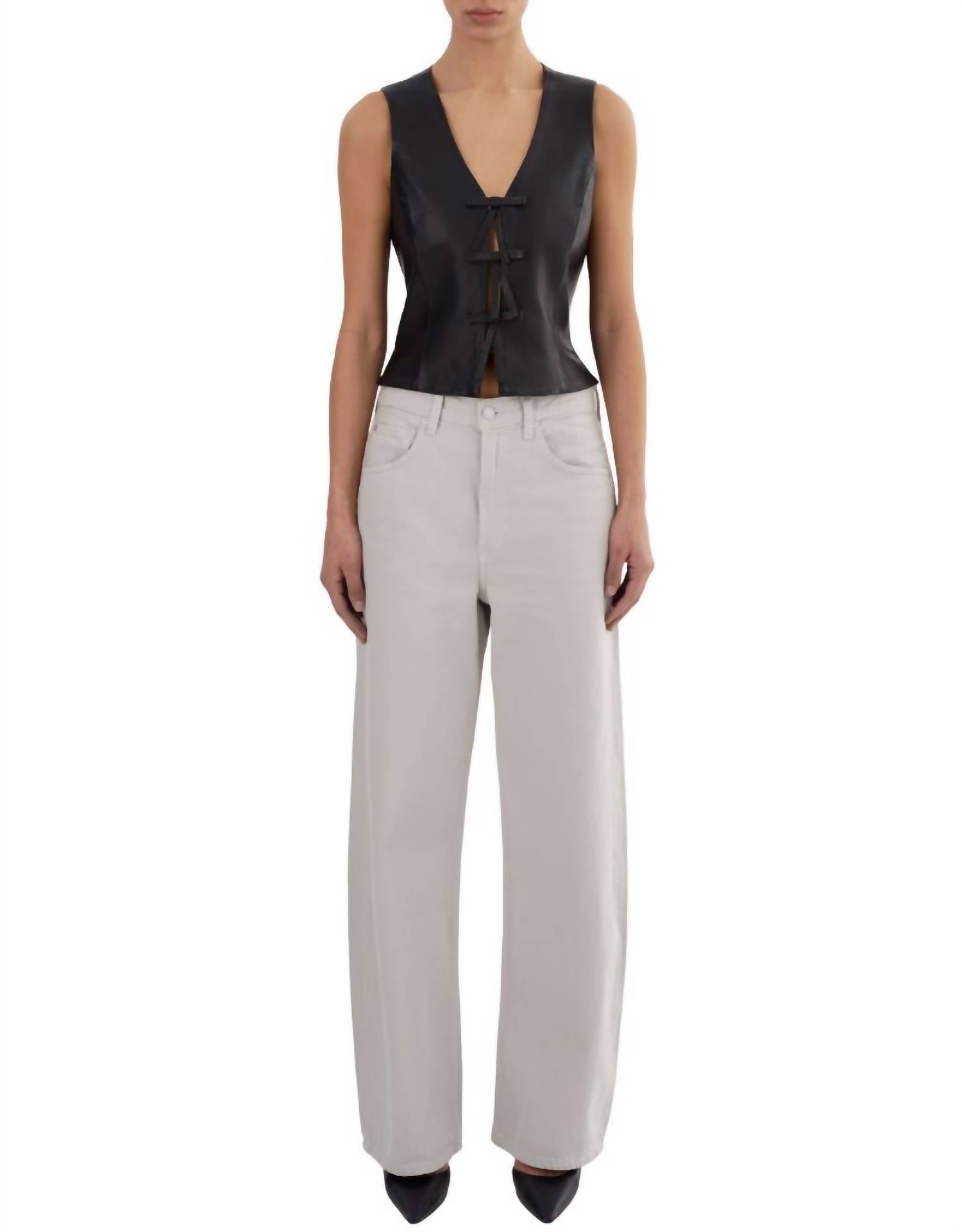 Lamarque - Bastina Leather Top