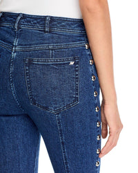 Cinq A Sept - Denim Studded Shailene Pants