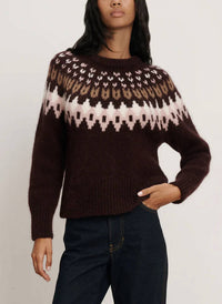 Veronica Beard - Anne Fairisle Pullover Sweater