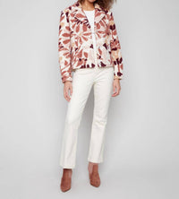 Charlie B - Sherpa Flocked Fleece Short Jacket