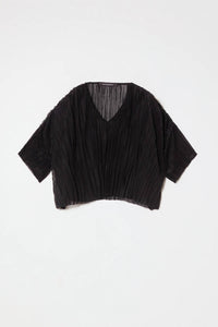 Atelier Delphine - Flared Random Pleats Tee