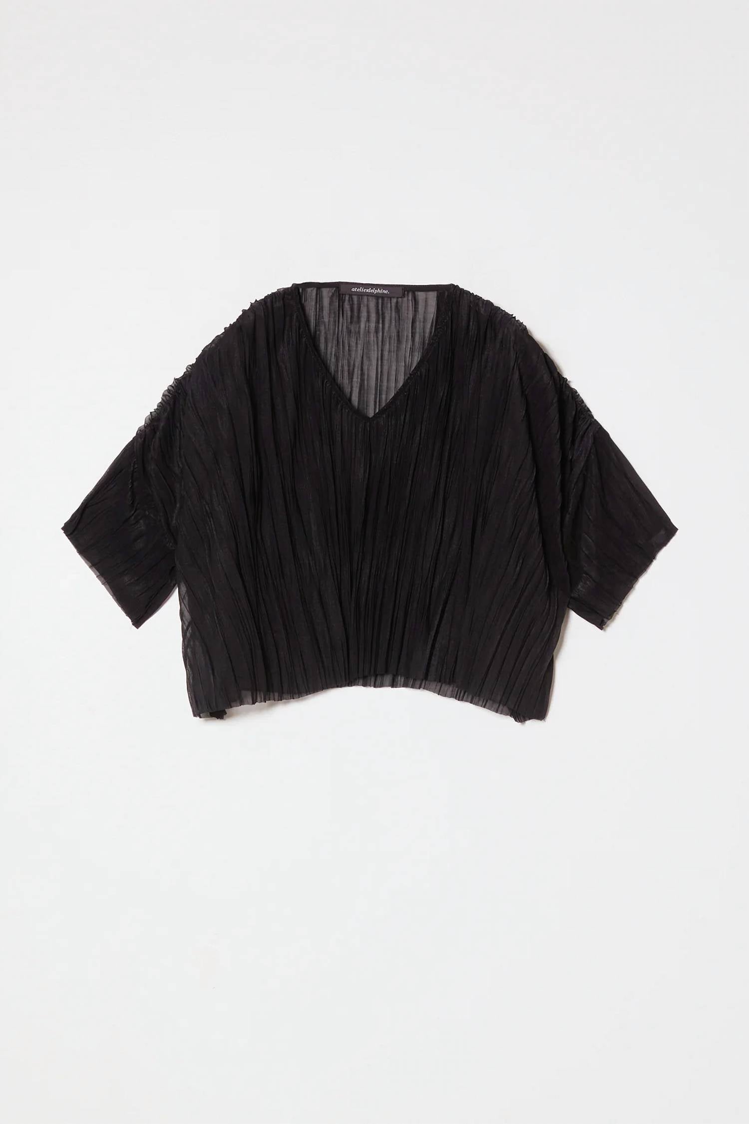 Atelier Delphine - Flared Random Pleats Tee