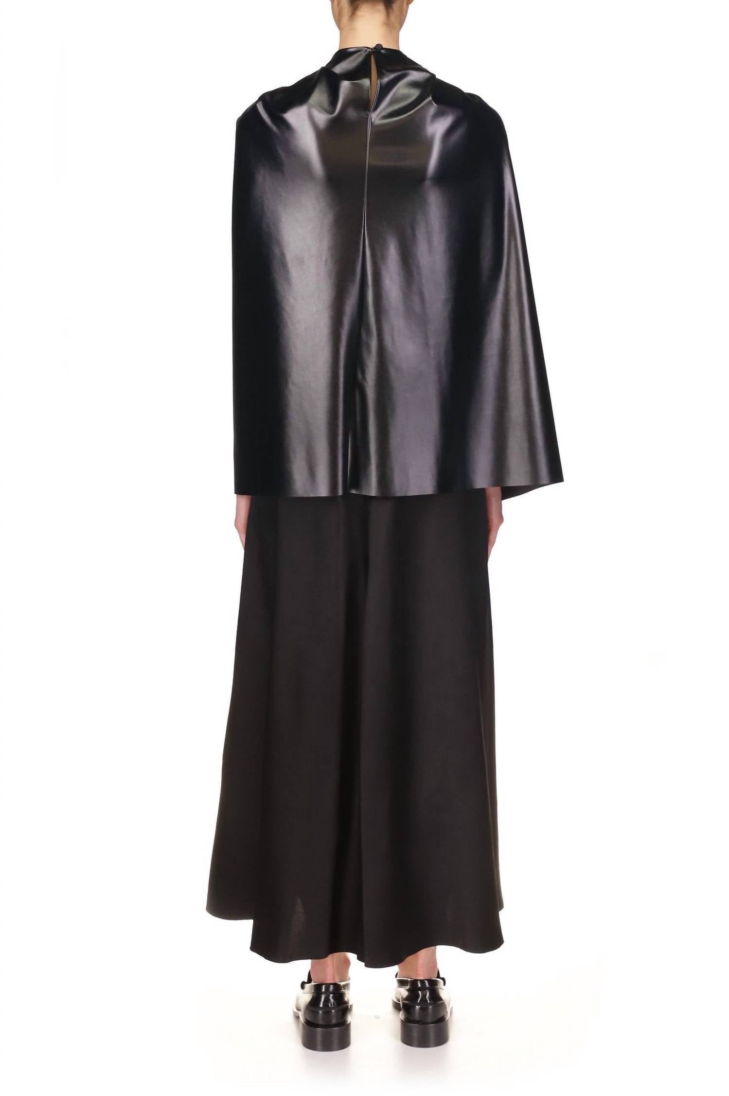 Marina Moscone - Coated Twisted Cape
