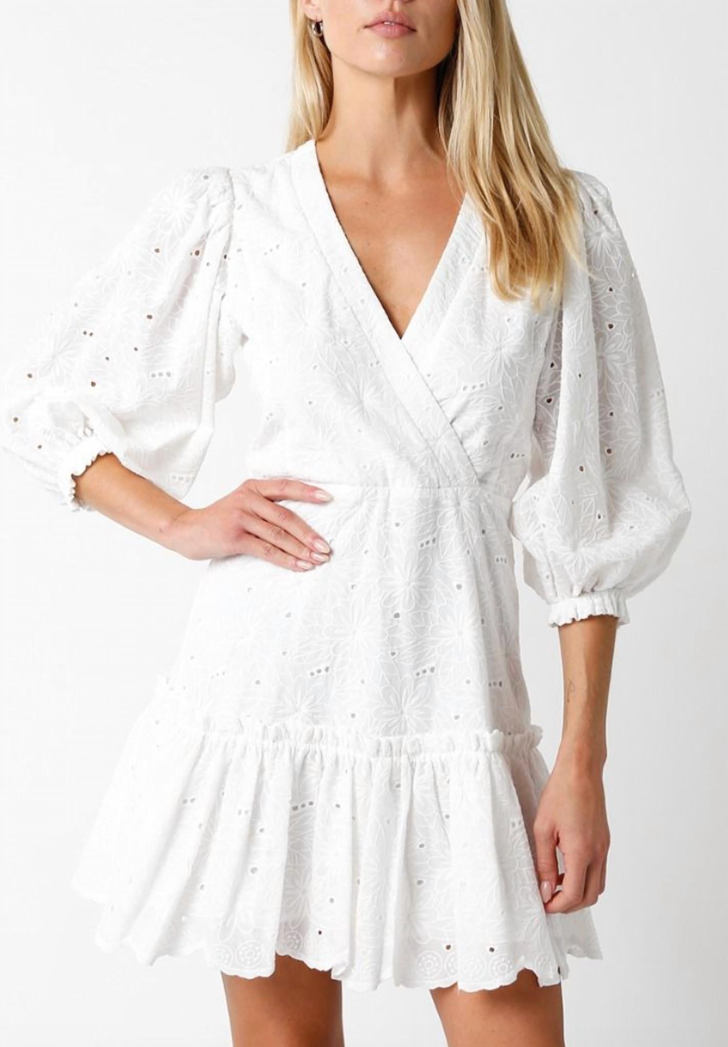 Olivaceous - Abby Mini Dress