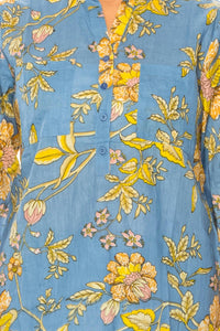 Magazine Clothing - Women’s Magazine Printed Tunic Top