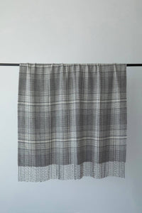 SSKEIN Rustic Plaid Throw in grey - item