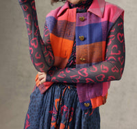 Emily Lovelock - Iris Mesh Print Top