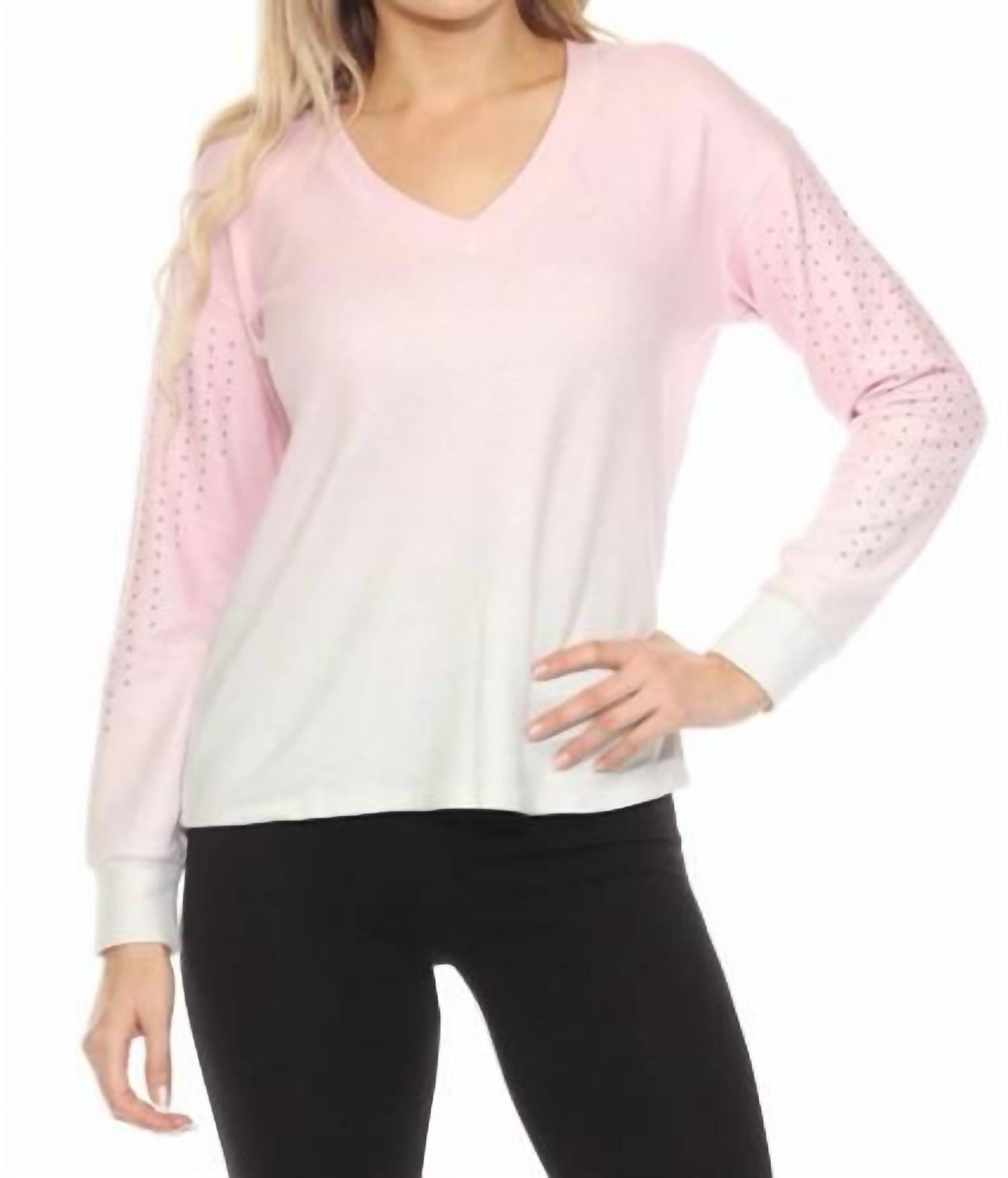 Pj Salvage - Gradient Goodness Long Sleeve Lounge Top