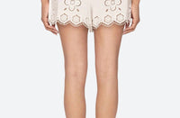 Sea - Babette Eyelet Pull-on Shorts