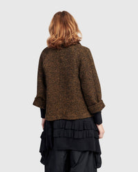 ALEMBIKA Urban Strata Jacket in honey - women's jacket - view 4