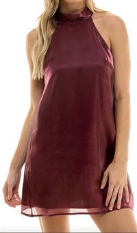 On Twelfth - Women's Christmas Cabernet Mini Dress