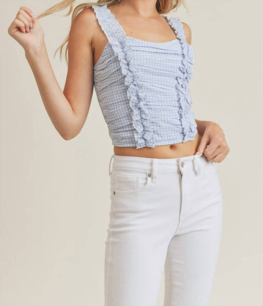 Myrica Gingham Tank