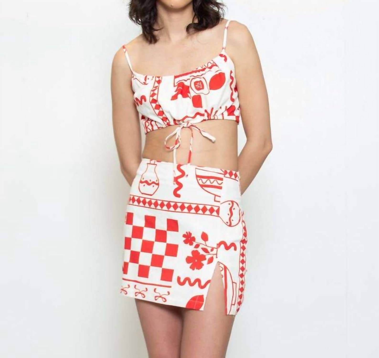 Bailey Rose - Euro Summer Crop Top