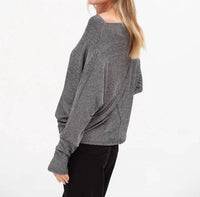 Six/Fifty - Lurex Anywhere Top