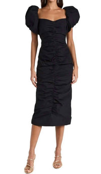 RHODE Women's Tessa Dress in black - women's dress