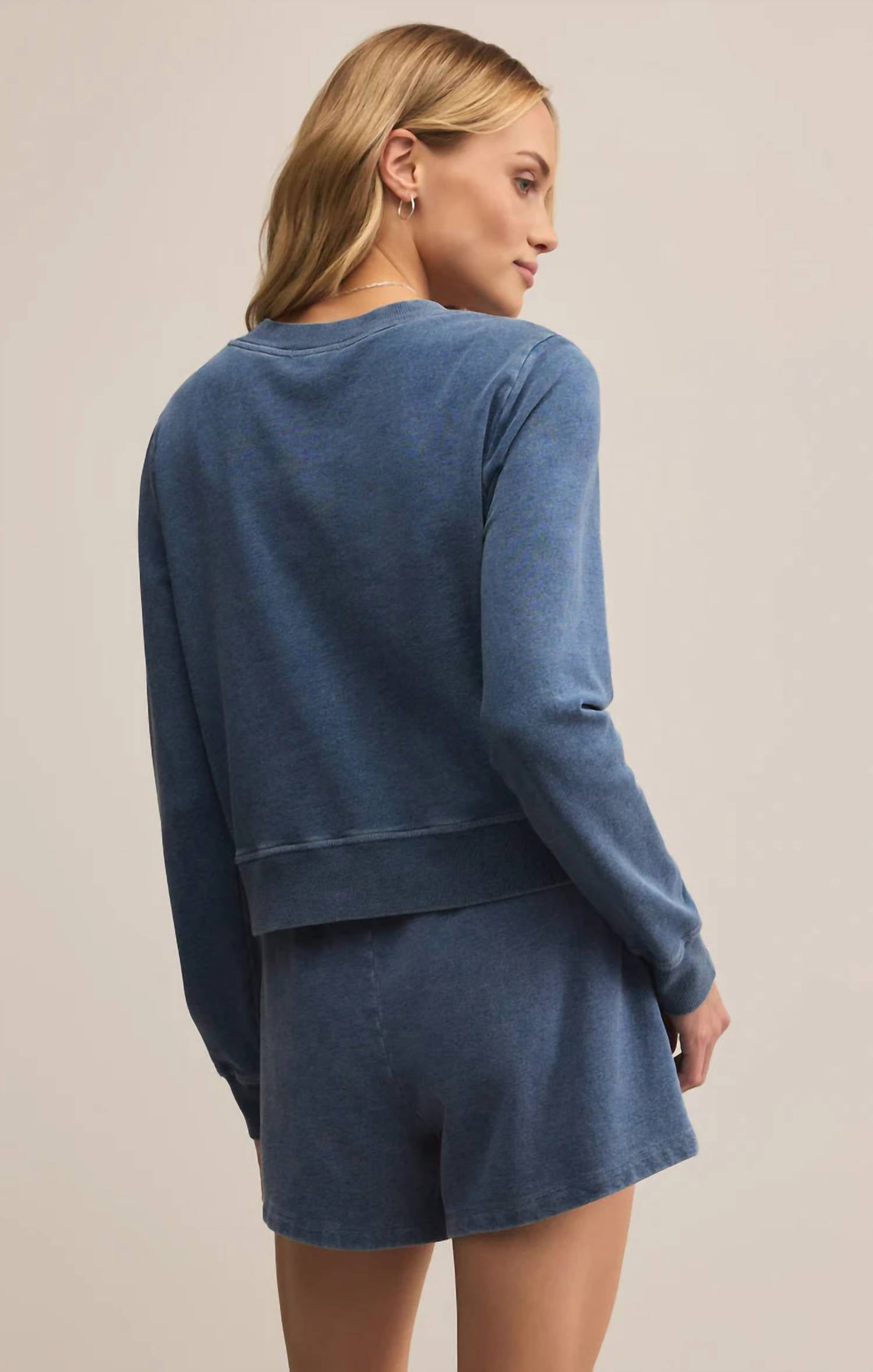 Z Supply - Daily Knit Denim Cardigan