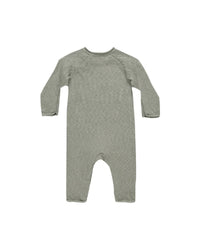 Quincy Mae - Kids Cozy Heather Knit Jumpsuit