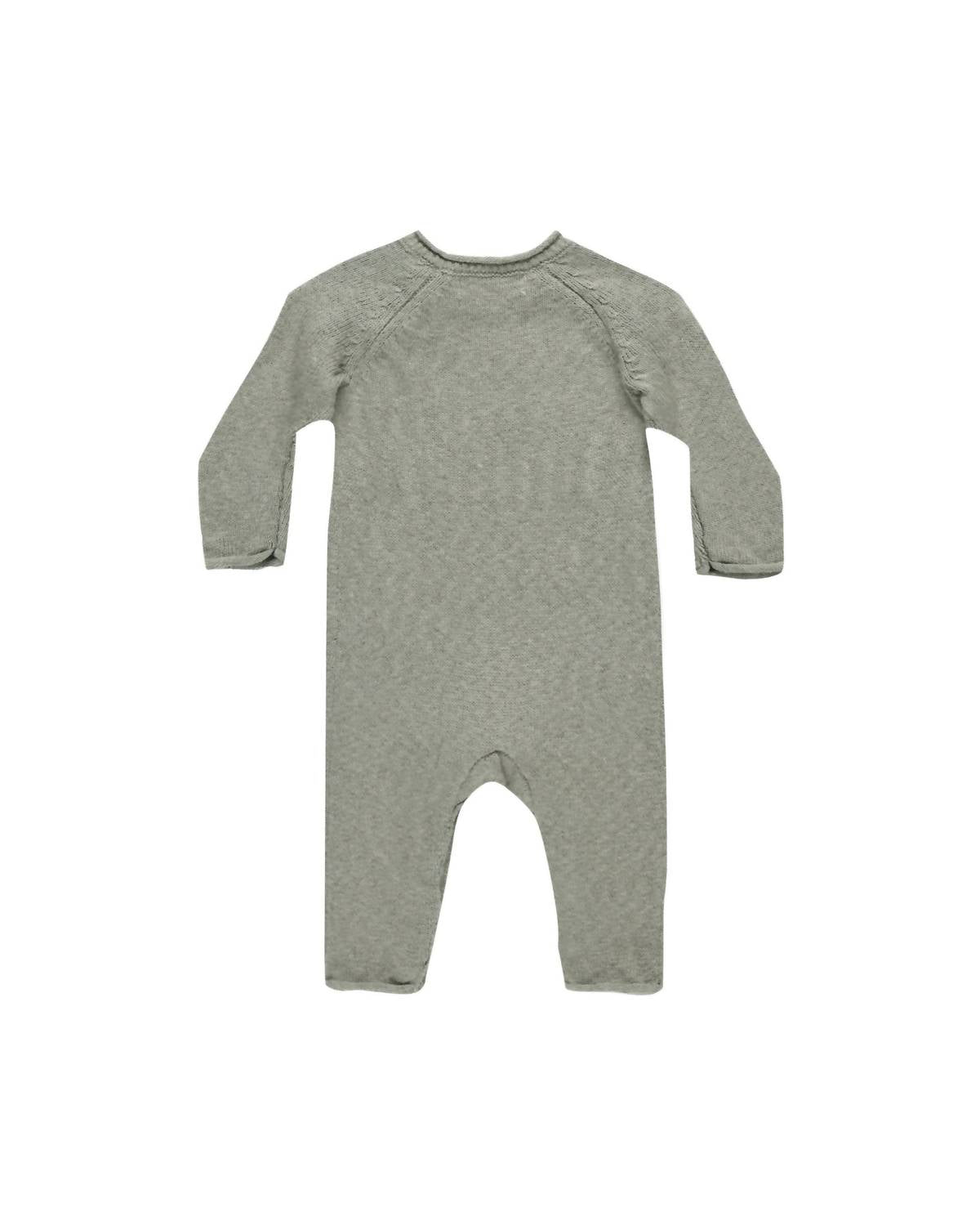 Quincy Mae - Kids Cozy Heather Knit Jumpsuit