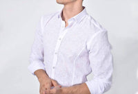 Eight X - Crackle Button Down Jacquard Shirt