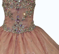 Little Rosie - Girl's Long Pageant Dress