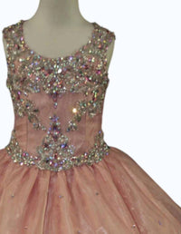 Little Rosie - Girl's Long Pageant Dress