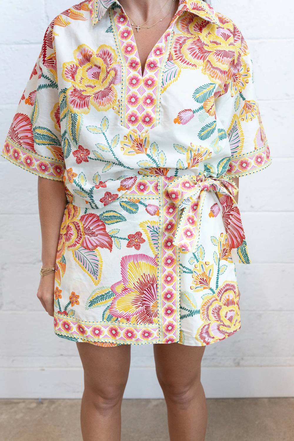 Entro - Botanical Print Top