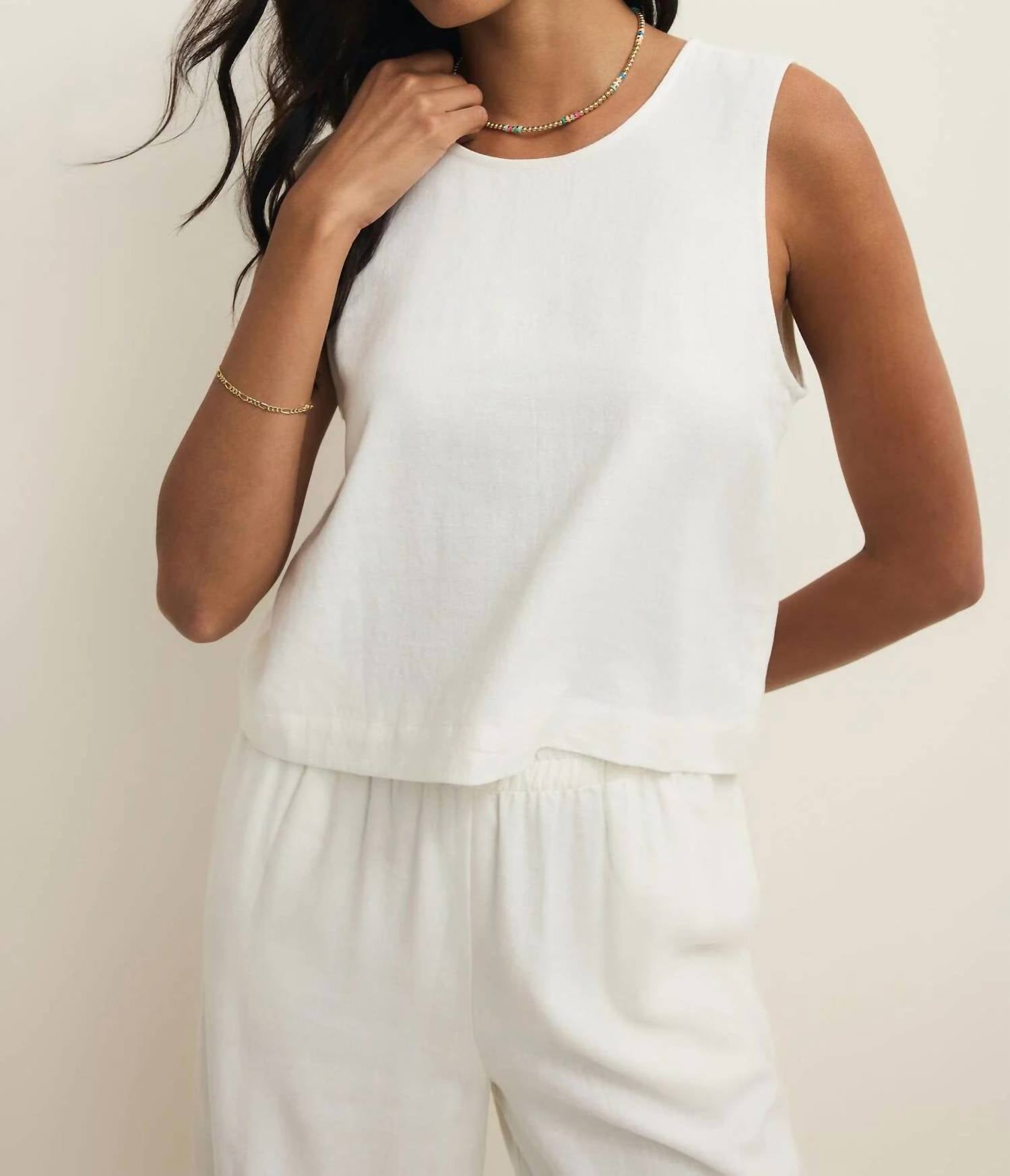Z Supply - Sloane Linen Sleeveless Top