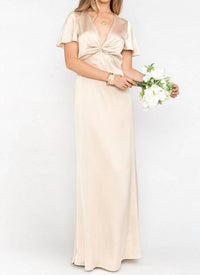 Show Me Your Mumu - Luxesatin Rome Twist Gown