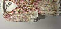 HALE BOB Washed chiffon dress in pink multi - women's dress - view 4